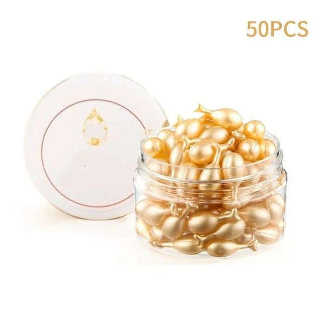 KIMLUD, Facial Care Fullerene Capsule Lifting Firming Wrinkle Serum Elasticity Repair Rejuvenat Anti Wrinkle Skin Care Essence, 50 Capsules / CHINA, KIMLUD APPAREL - Womens Clothes