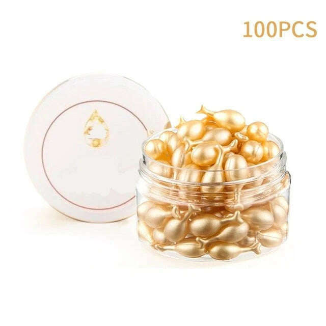 KIMLUD, Facial Care Fullerene Capsule Lifting Firming Wrinkle Serum Elasticity Repair Rejuvenat Anti Wrinkle Skin Care Essence, 100 Capsules / CHINA, KIMLUD APPAREL - Womens Clothes