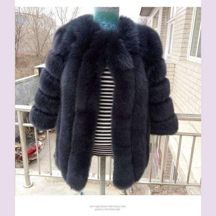 Fall Faux Fur Jackets for Women Long Puff Sleeve Woman Coat Solid Short Warmth Outerwear Clause Ladies Elegant Streetwear - KIMLUD