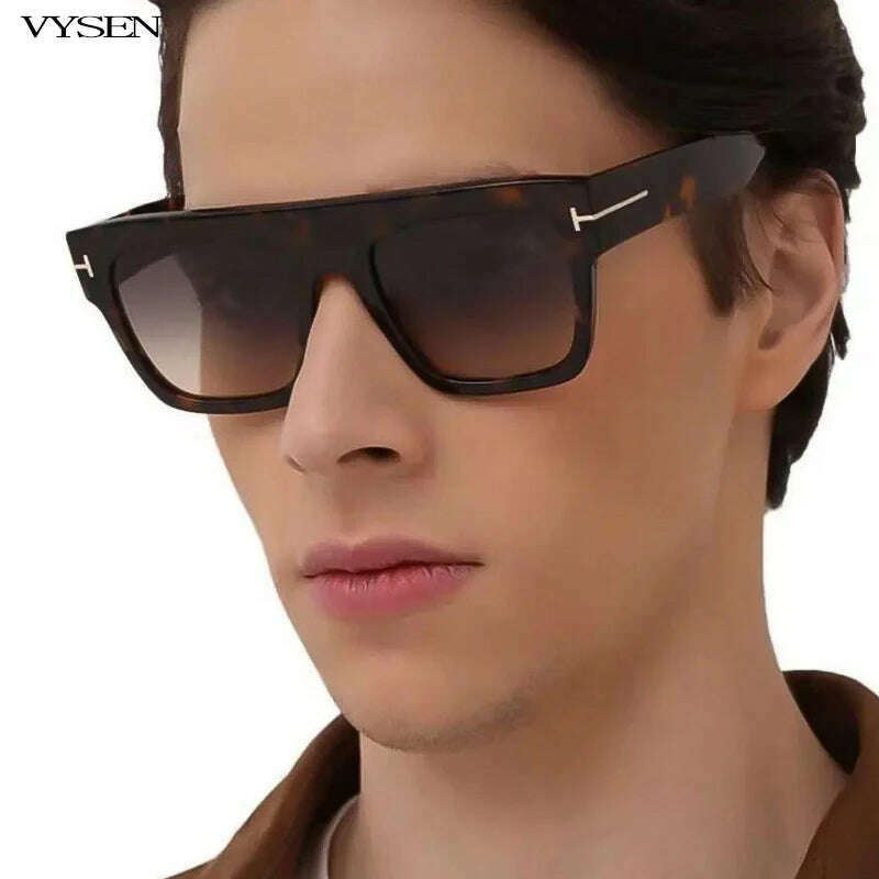 KIMLUD, Fashion Square Sunglasses for Men Big Frame New In 2024 Luxury Brand Designer Rectangle Sun Glasses Retro Women  Eyeglasses, KIMLUD Womens Clothes