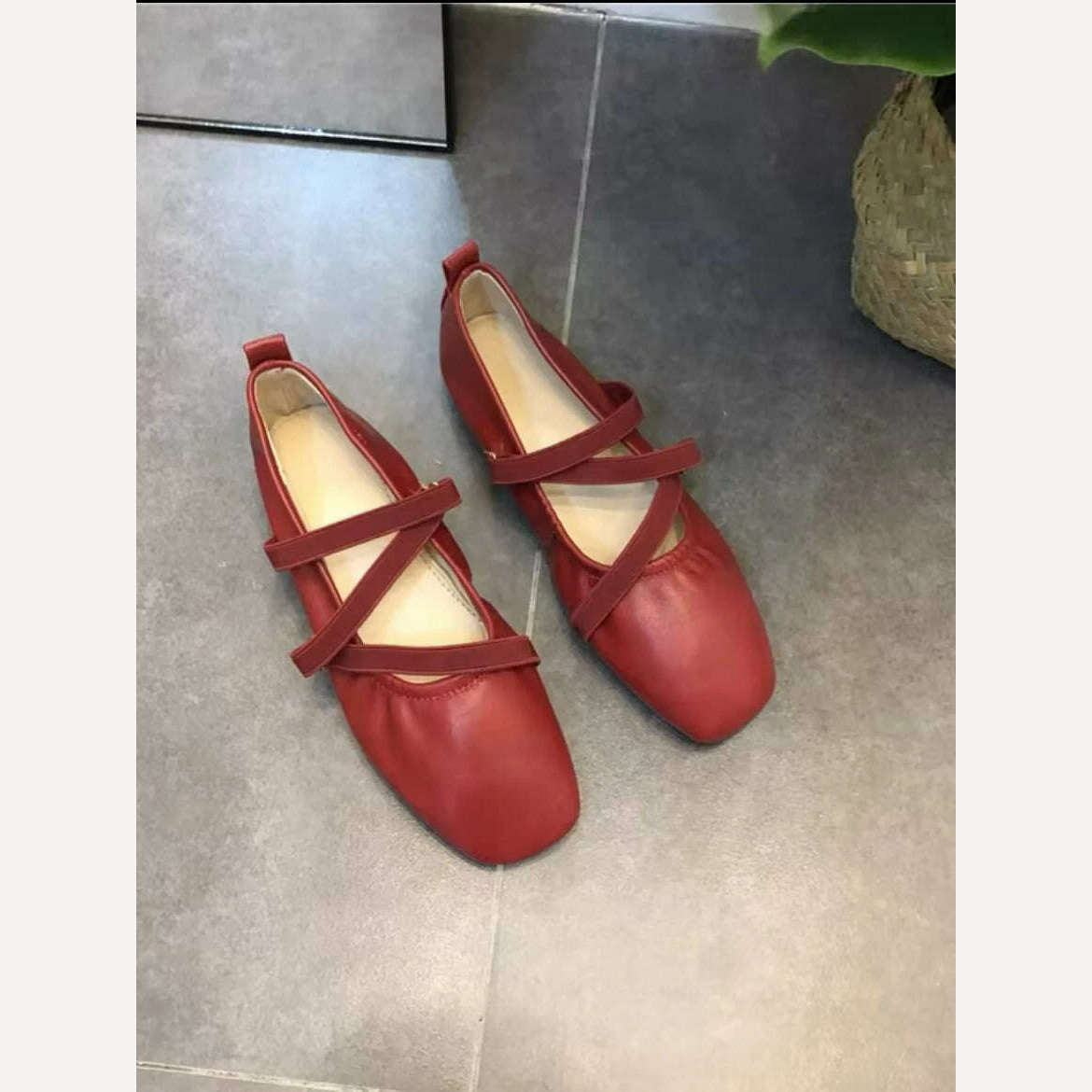 Fashionable Flat Bottom French Small Red Ballet Shoes 2023 New Spring and Autumn Casual Women's Shoes with Shallow Mouth - KIMLUD