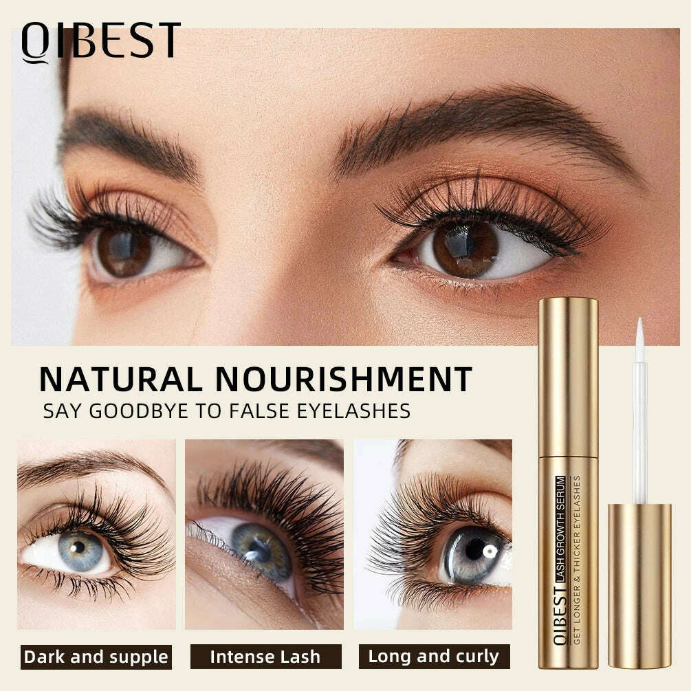 KIMLUD, Fast Eyelash Growth Serum Eyelash Growth Liquid Eye Makeup Eyelash Growth Nutrition Serum Curling Thickening Mascara Cosmetic, KIMLUD Womens Clothes