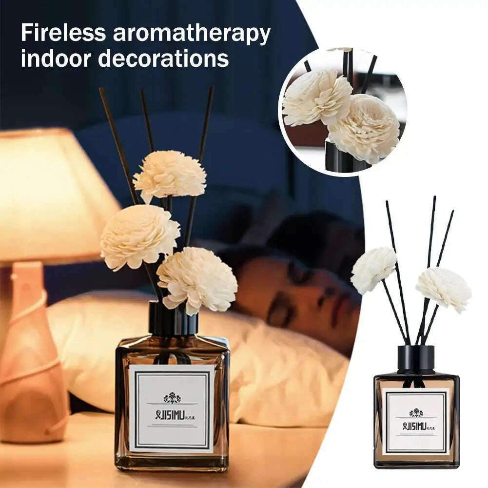 KIMLUD, Fireless Aromatherapy Indoor Decorations For Long-lasting Fragrance Expansion, Air Freshener, Bathroom Dry Flower Fragrance, KIMLUD Womens Clothes