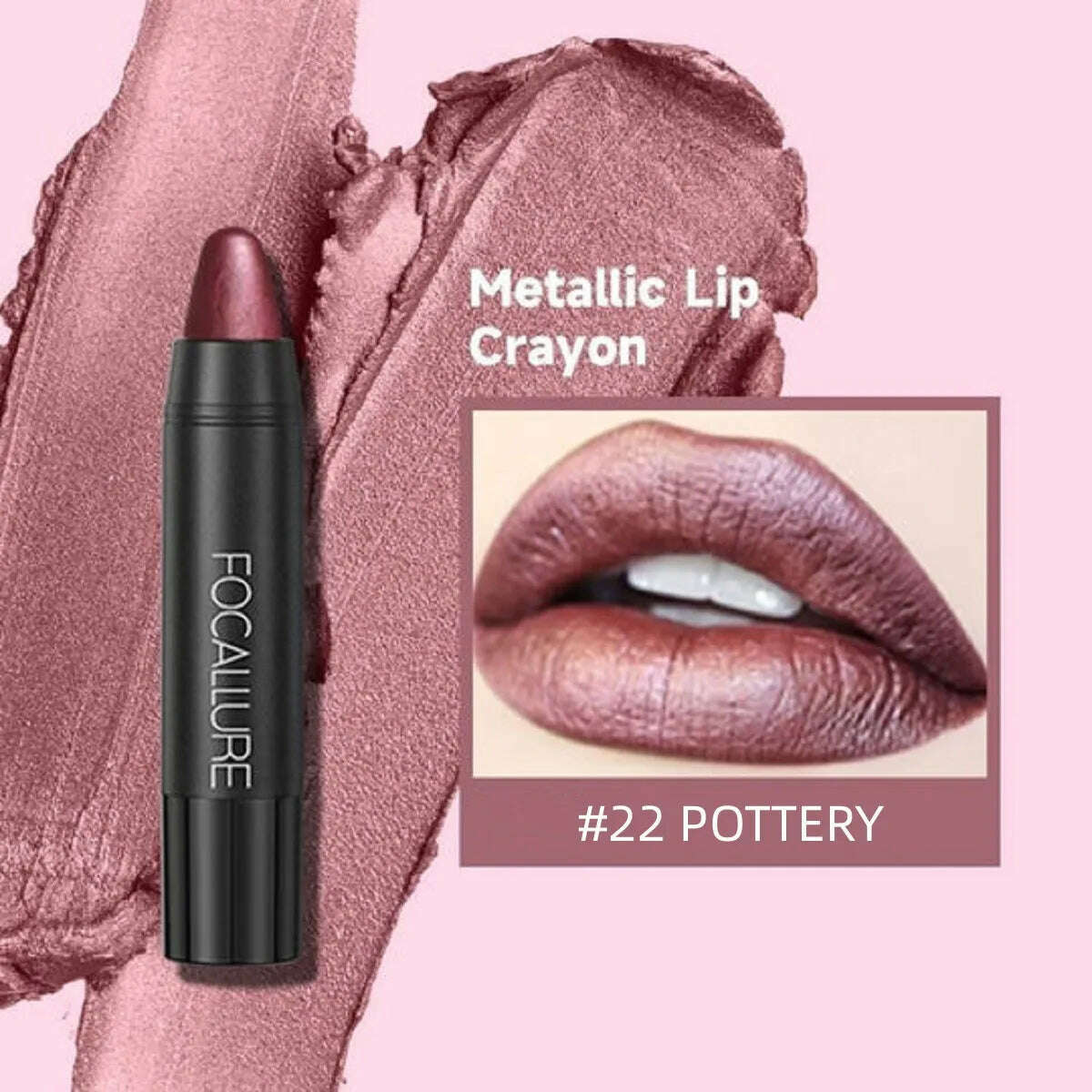 KIMLUD, FOCALLURE Matte Lipstick Pen Sexy Beauty Waterproof Long Lasting Easy To Wear Lip Balm Lip Pencil Stick Makeup Women Cosmetics, 22, KIMLUD APPAREL - Womens Clothes