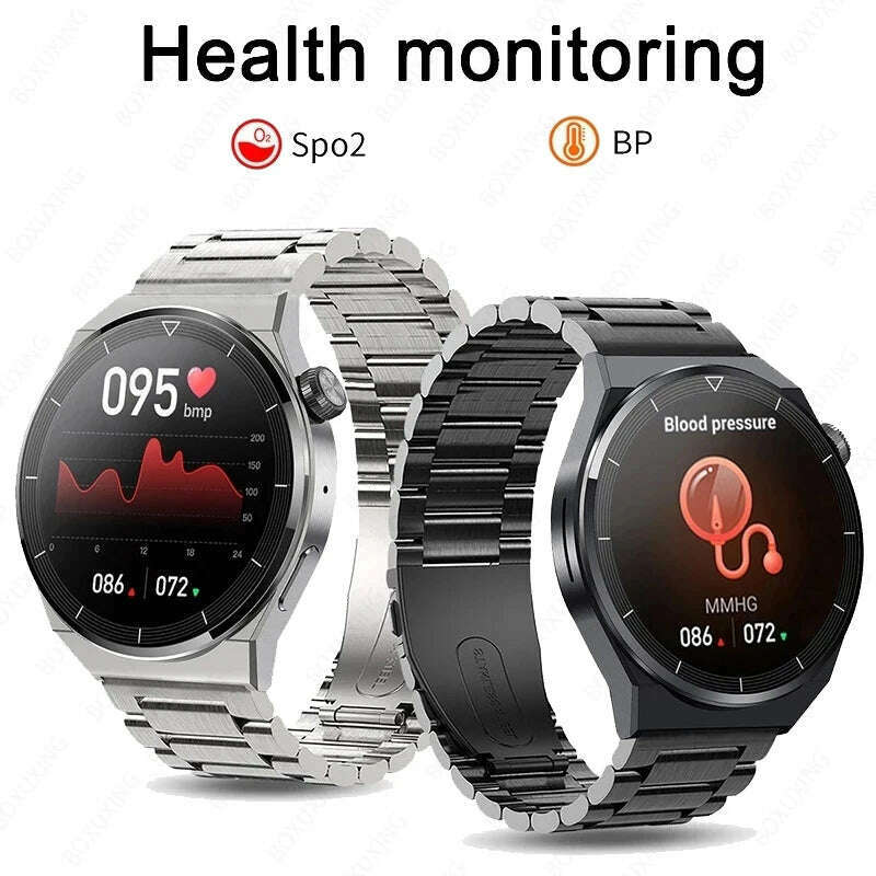 KIMLUD, For Huawei GT3 Pro NFC Smart Watch Men AMOLED 390*390 HD Screen Heart Rate Bluetooth Call IP68 Waterproof SmartWatch 2023 New, KIMLUD Womens Clothes