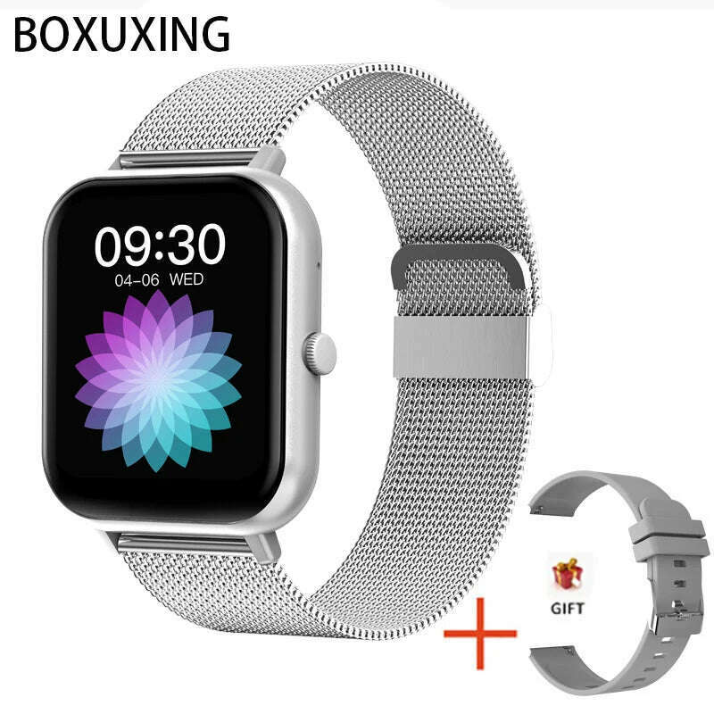 For Xiaomi Huawei Samsung 2023 New Smart Watch Men Women Heart Rate Blood Pressure Fitness Tracker Bluetooth Call Smartwatch Man - KIMLUD