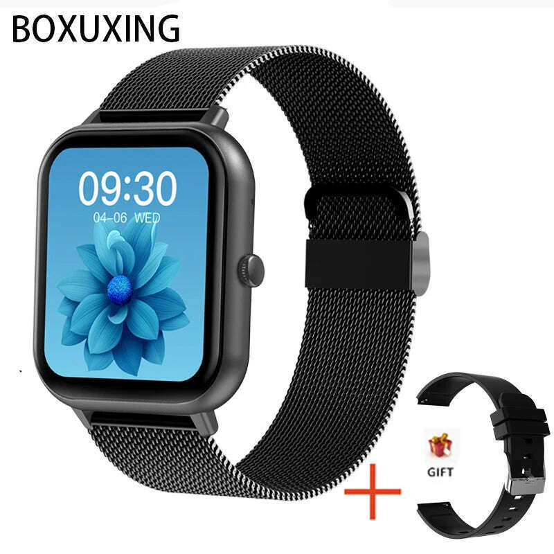 For Xiaomi Huawei Samsung 2023 New Smart Watch Men Women Heart Rate Blood Pressure Fitness Tracker Bluetooth Call Smartwatch Man - KIMLUD