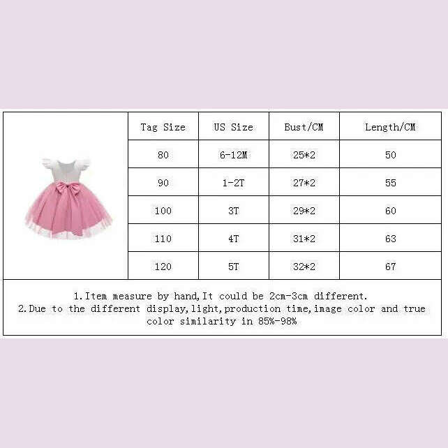 KIMLUD, Girls Formal Wedding Party Dress for 1-5Y Infant Birthday Christening Lace Elegant Gown Christams Flower Dresses for Baby Girl, KIMLUD Womens Clothes