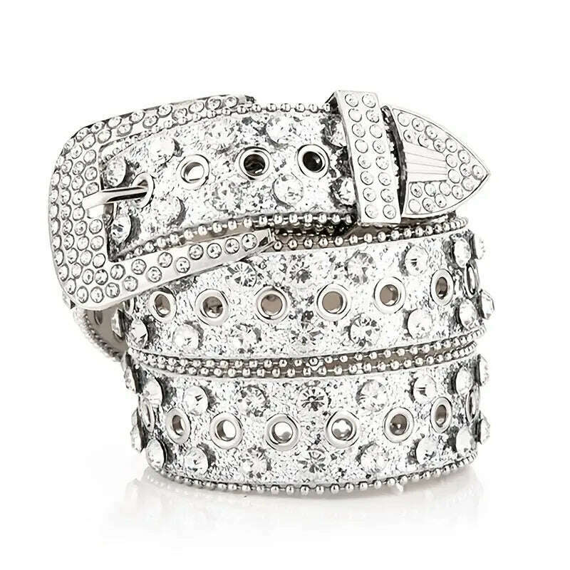 Gorgeous Rhinestone Studded Belt - Perfect Gift for Her on Valentine's Day or Wedding Party! - KIMLUD