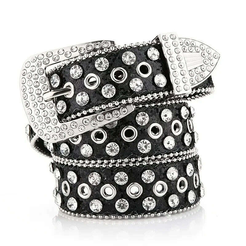 Gorgeous Rhinestone Studded Belt - Perfect Gift for Her on Valentine's Day or Wedding Party! - KIMLUD