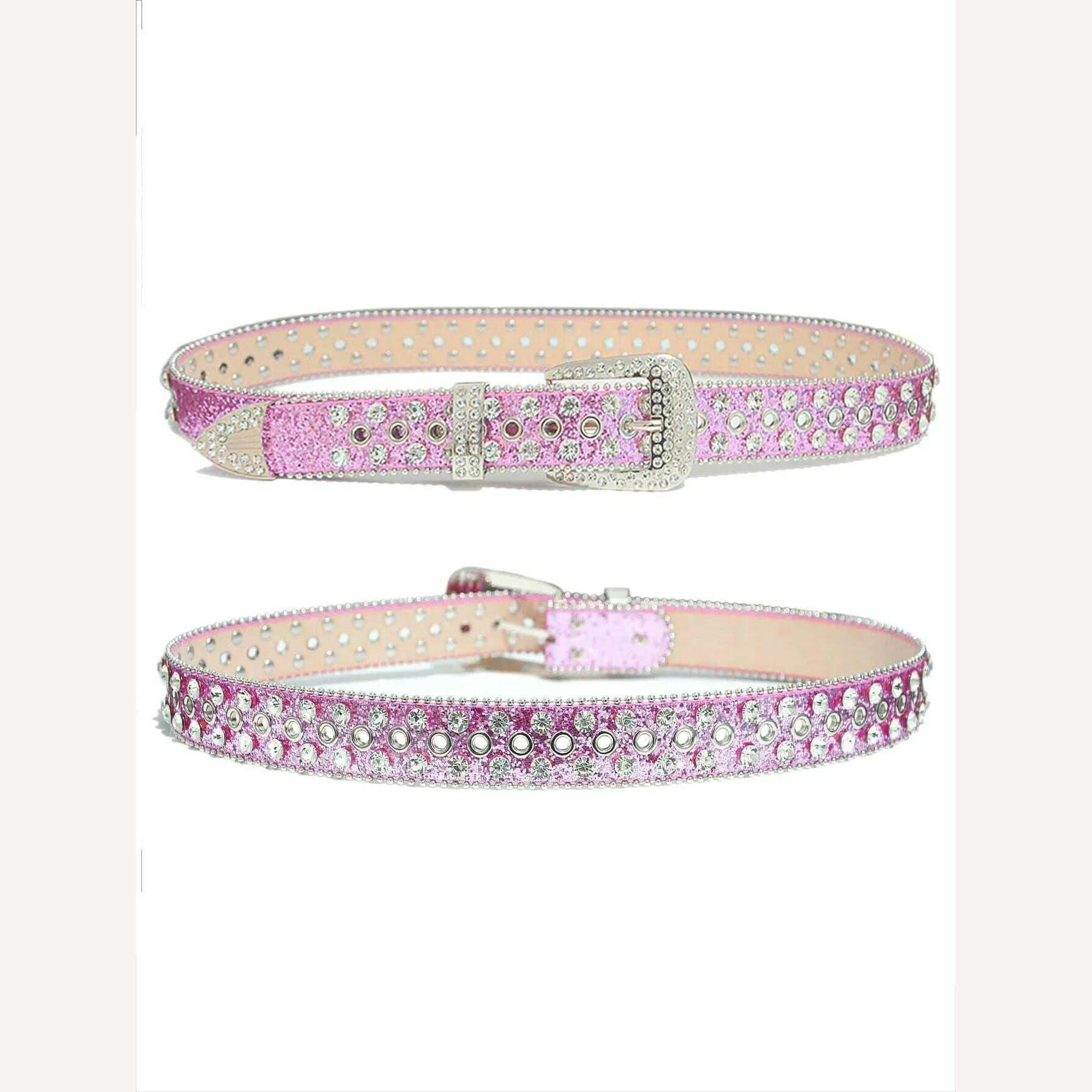 Gorgeous Rhinestone Studded Belt - Perfect Gift for Her on Valentine's Day or Wedding Party! - KIMLUD