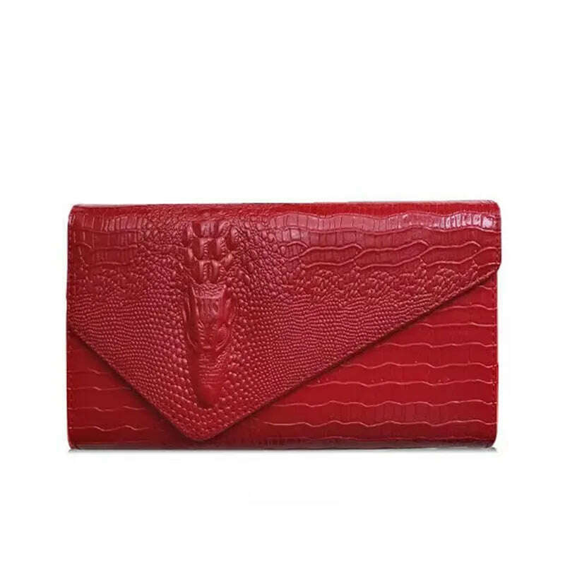 KIMLUD, Handbags Woman brand Bags New 2023 Korean Fashion Shoulder Bags Ladies Snakeskin Crossbody Messenger Bags Female Chain Handbag, red, KIMLUD APPAREL - Womens Clothes