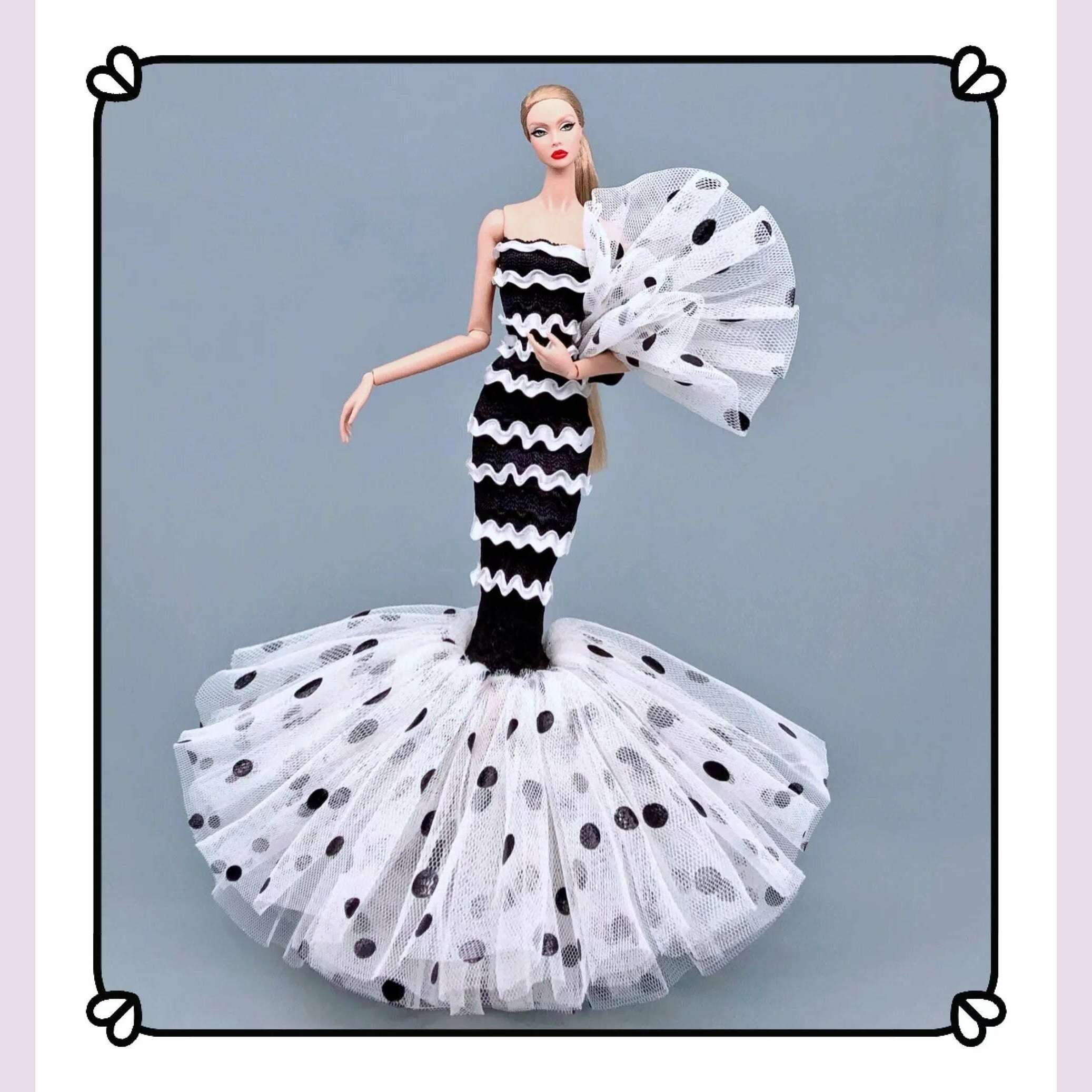 KIMLUD, handmade Clothes for barbie dress for barbie Clothes evening dress doll for barbie accessories wedding dresses clothes lot dolls, KIMLUD Womens Clothes