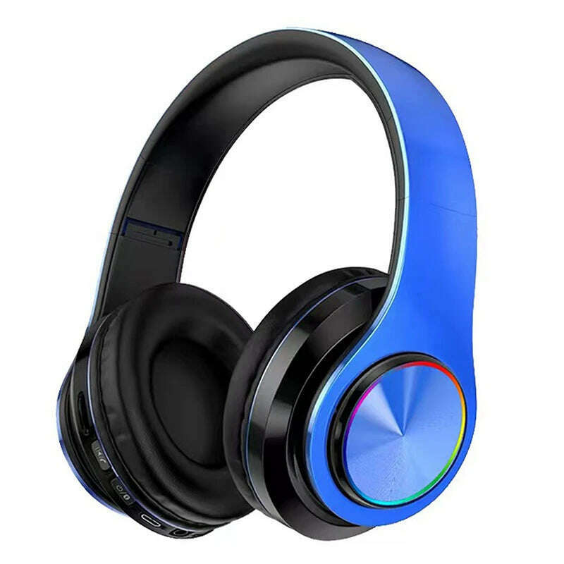 Head-mounted B39 Wireless Bluetooth Headphones With Mic Noise Cancelling Headsets Stereo Sound Earphones Sport Gaming Headphones - KIMLUD