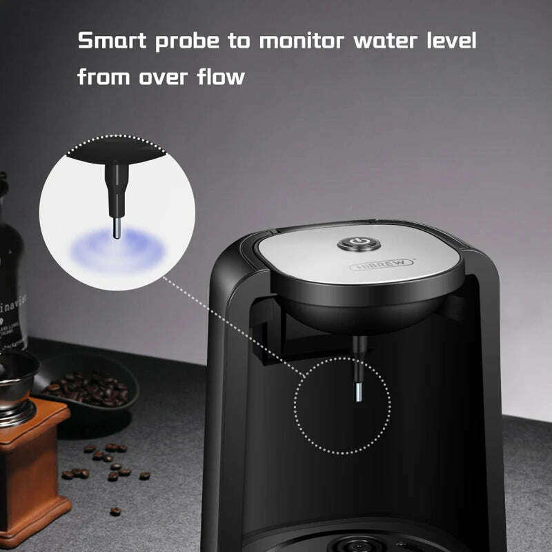 HiBREW Automatic Turkish Coffee Machine Electric Pot AC 220~240V Ground Coffee Maker H9 - KIMLUD