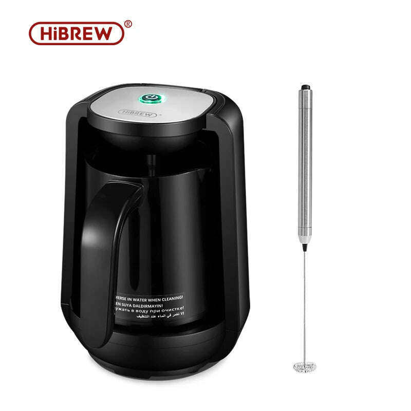 HiBREW Automatic Turkish Coffee Machine Electric Pot AC 220~240V Ground Coffee Maker H9 - KIMLUD