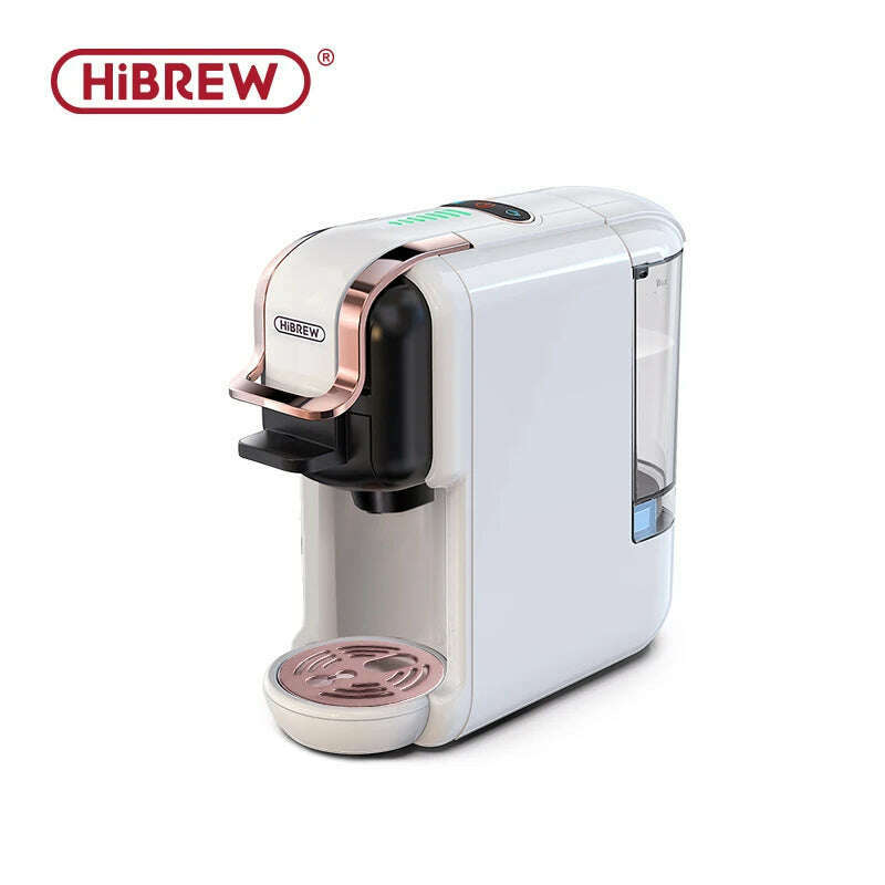 KIMLUD, HiBREW Multiple Capsule Coffee Machine, Hot/Cold Dolce Gusto Milk Nespresso Capsule ESE Pod Ground Coffee Cafeteria 19Bar 5 in 1, H2B WH / UNITED KINGDOM / UK, KIMLUD APPAREL - Womens Clothes