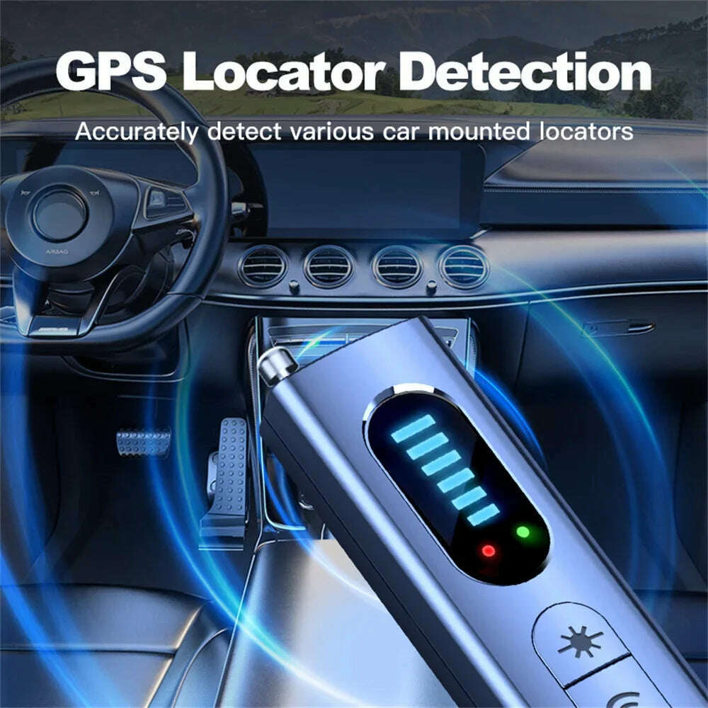KIMLUD, Hidden Camera Detector Anti-Spy Car GPS Tracker Listening Device Bug RF Wireless All Signal Scanner Gadget Security Protection, KIMLUD Womens Clothes
