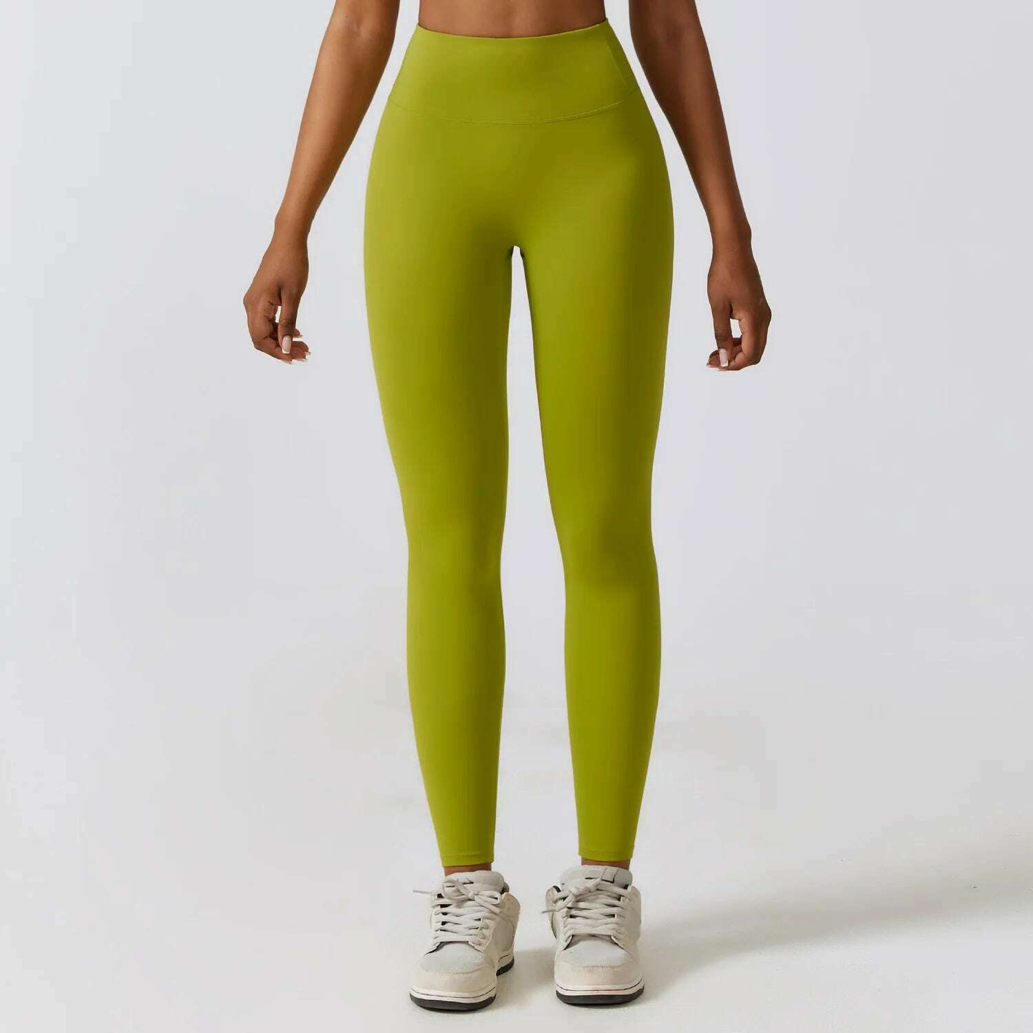 KIMLUD, High Waist Yoga Pants Tummy Control Gym Leggings Sport Fitness Seamless Female Legging Workout Clothes For Women Athletic Wear, Matcha Green / L, KIMLUD APPAREL - Womens Clothes