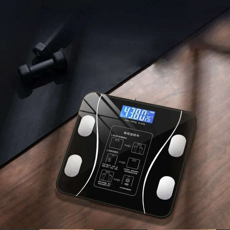 KIMLUD, Home Weight Scale Human Body Ultra-accurate Meter Height and Fat Loss Special Electronic Scale Smart Bluetooth Body Fat Scale, KIMLUD Womens Clothes