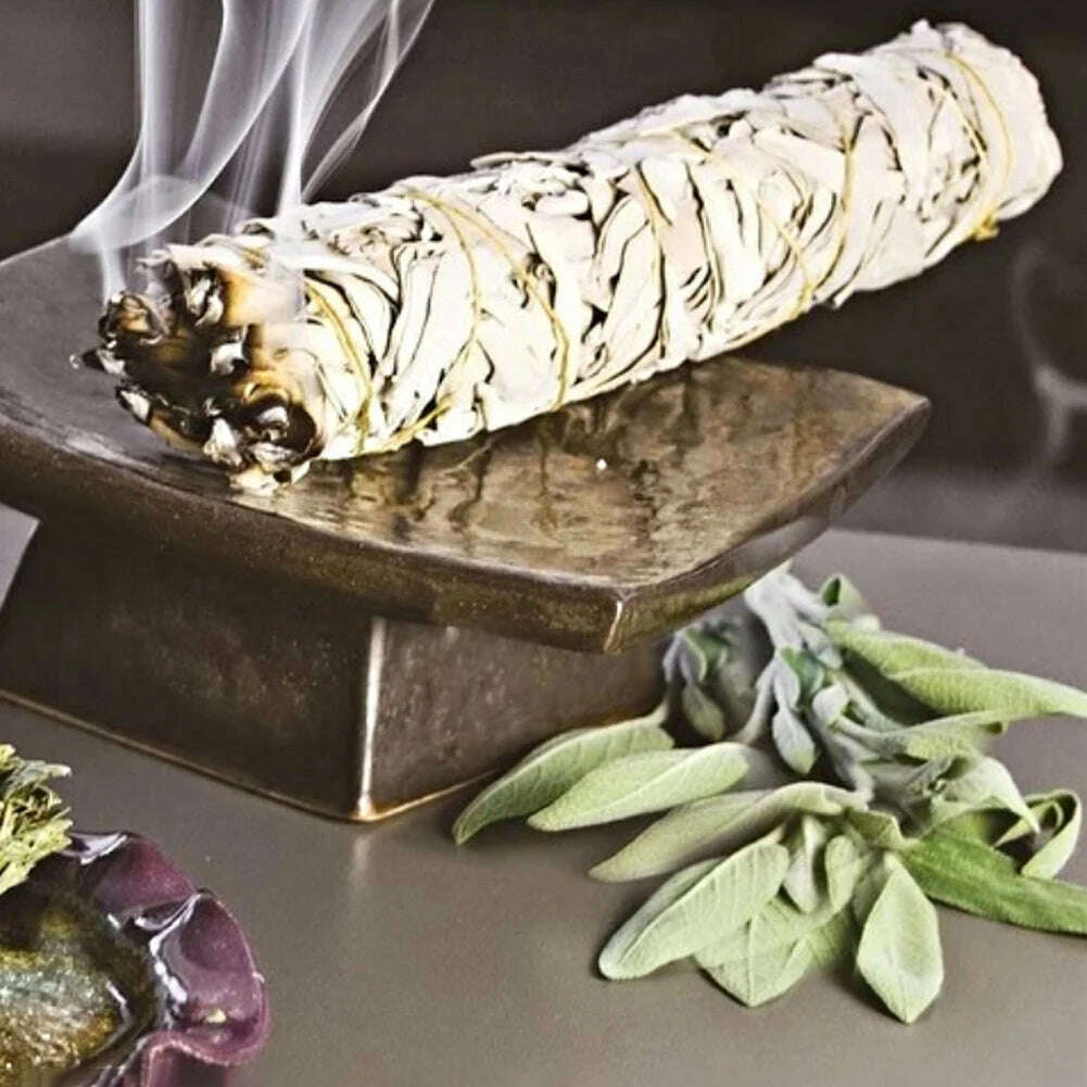 Incense White Sage Bundle Smudge Sticks Home Purification Spiritual Incense Sticks Meditation Portable Energy Cleansing Bundles - KIMLUD