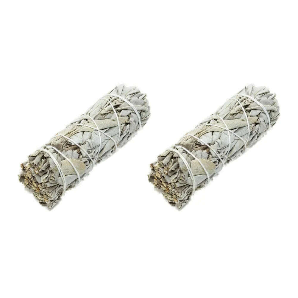 KIMLUD, Incense White Sage Bundle Smudge Sticks Home Purification Spiritual Incense Sticks Meditation Portable Energy Cleansing Bundles, 2pcs, KIMLUD APPAREL - Womens Clothes