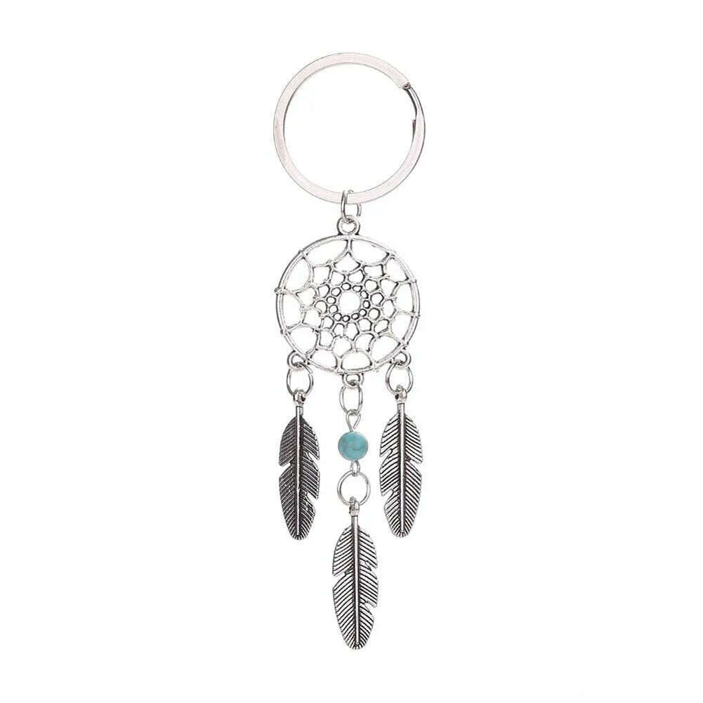 KIMLUD, Indian Style Dreamcatcher Handmade Wind Chimes Hanging Pendant Dream Catcher Home Wall Art Hangings Decorations, 17 / CHINA, KIMLUD APPAREL - Womens Clothes