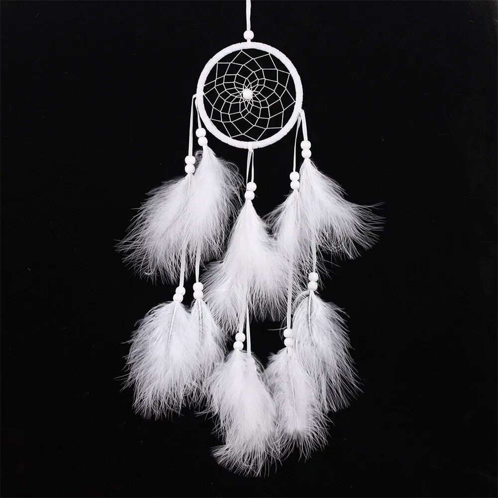 KIMLUD, Indian Style Dreamcatcher Handmade Wind Chimes Hanging Pendant Dream Catcher Home Wall Art Hangings Decorations, 2 / france, KIMLUD APPAREL - Womens Clothes