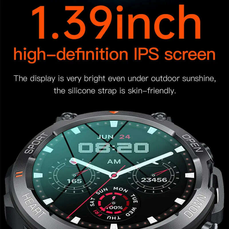 KIMLUD, K56 Pro Smart Watch 1.39 Inch Men Women BT Call Heart Rate Blood Pressure 400mah Big Battery Sport Outdoors Smartwatch, KIMLUD Womens Clothes