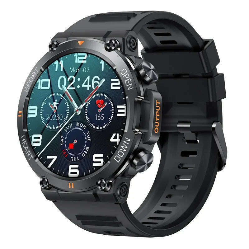 K56 Pro Smart Watch 1.39 Inch Men Women BT Call Heart Rate Blood Pressure 400mah Big Battery Sport Outdoors Smartwatch - KIMLUD