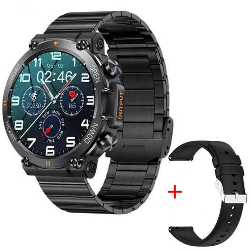 K56 Pro Smart Watch 1.39 Inch Men Women BT Call Heart Rate Blood Pressure 400mah Big Battery Sport Outdoors Smartwatch - KIMLUD