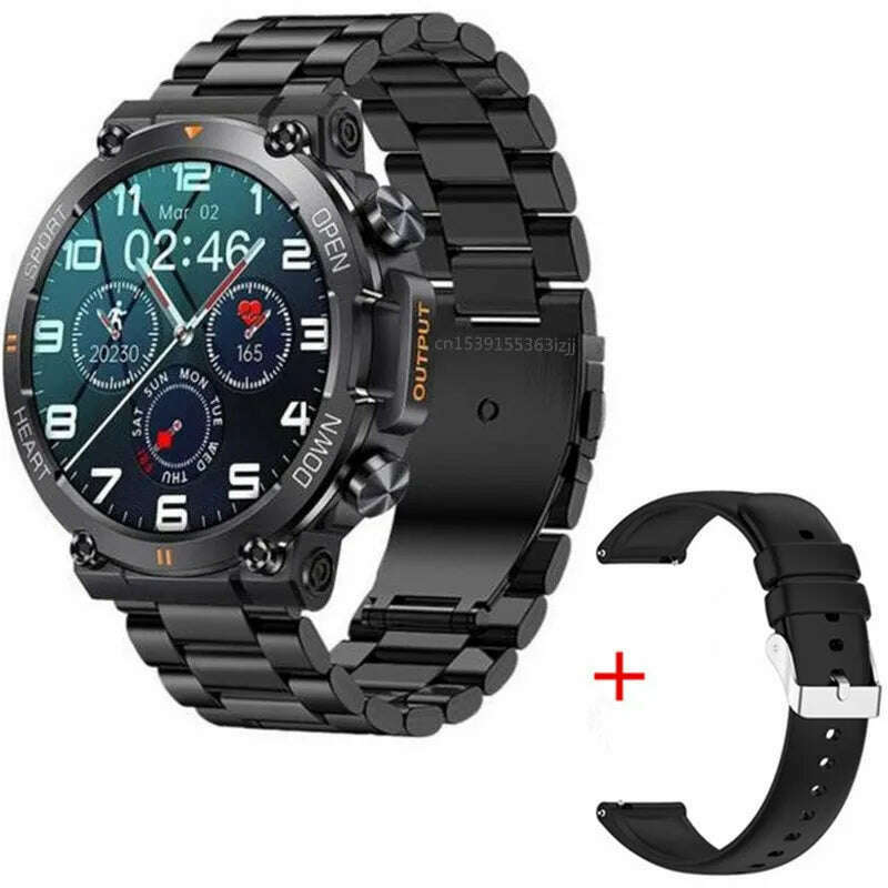 K56 Pro Smart Watch 1.39 Inch Men Women BT Call Heart Rate Blood Pressure 400mah Big Battery Sport Outdoors Smartwatch - KIMLUD