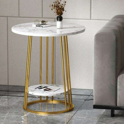 KIMLUD, Kanbani Home Sofa Side Table Small Coffee Table Modern Minimalist Living Room Small Round Table Free Shipping, Style A1, KIMLUD APPAREL - Womens Clothes