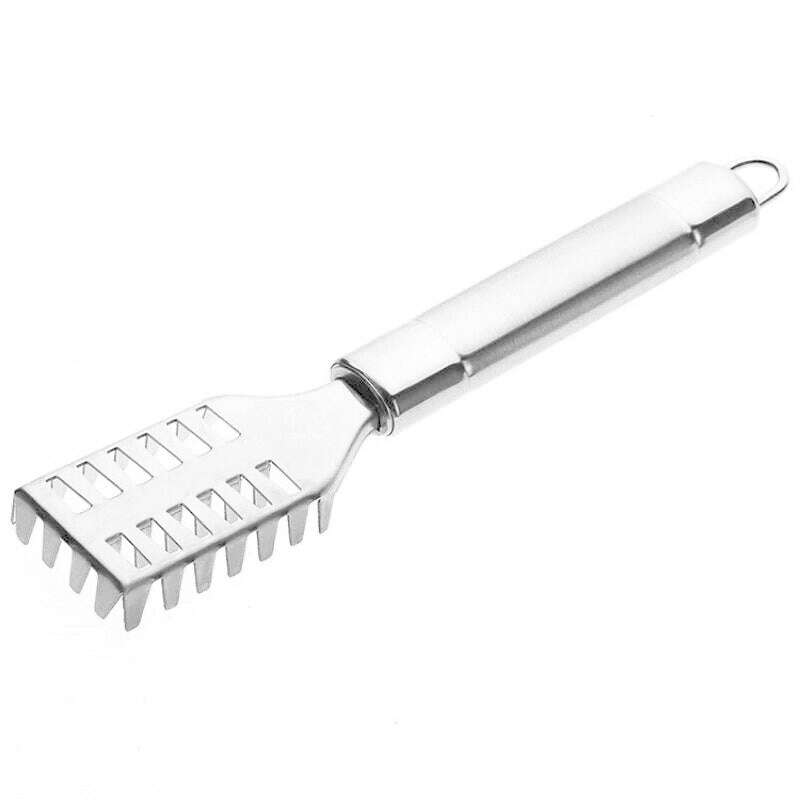 Kitchen Accessorie Stainless Fish Scales Scraping Graters Fast Remove Fish Cleaning Peeler Scraper Fish Bone Tweezers Tool Gadge - KIMLUD