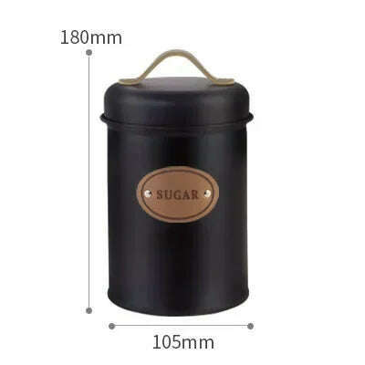 Kitchen Countertop Spice Jars Airtight Coffee Container Storage Canister Food Organizer Sealed Kitchen Vacuum Box Home Organizer - KIMLUD