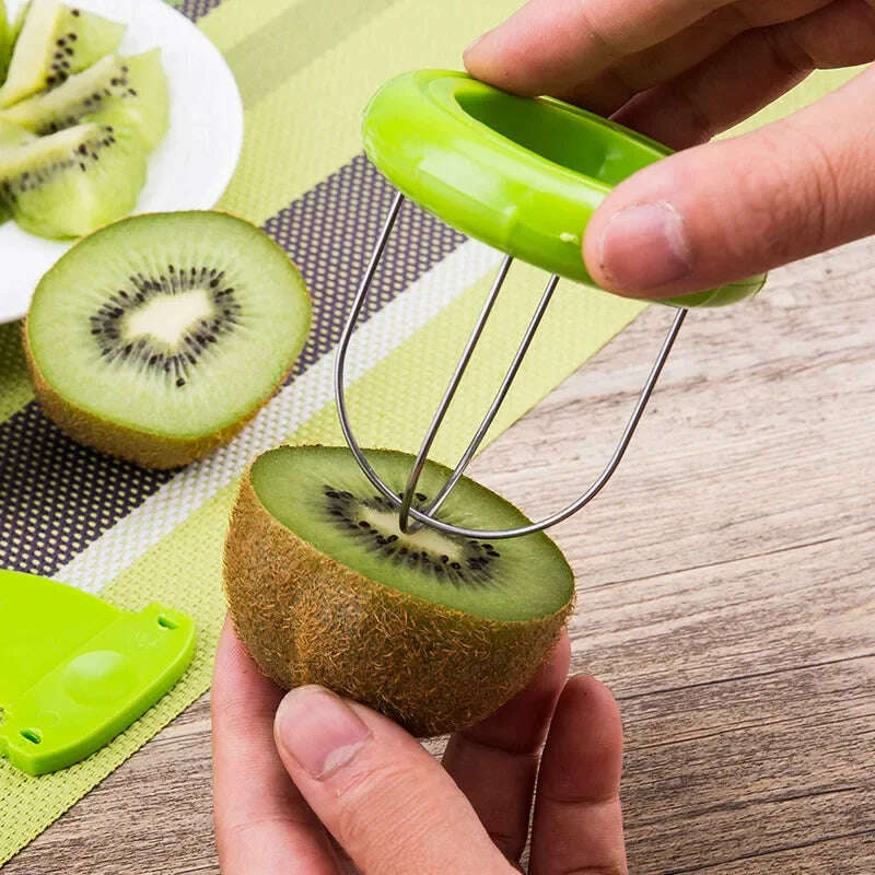 KIMLUD, Kitchen Creative Fruit Peeler Detachable Kiwi Cutter Salad Cooking Tools Lemon Peeling Gadget Kitchen cooking, KIMLUD Womens Clothes