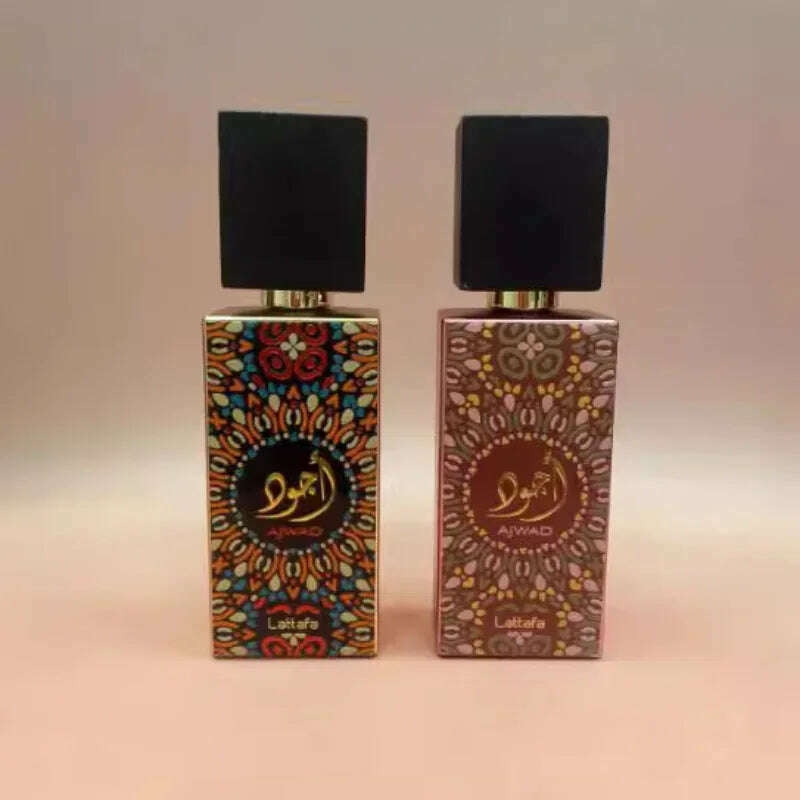 KIMLUD, Lattafa AJWAD perfumes Arab Middle East Dubai men and women perfume high-end gift box packaging 100ml, KIMLUD Womens Clothes