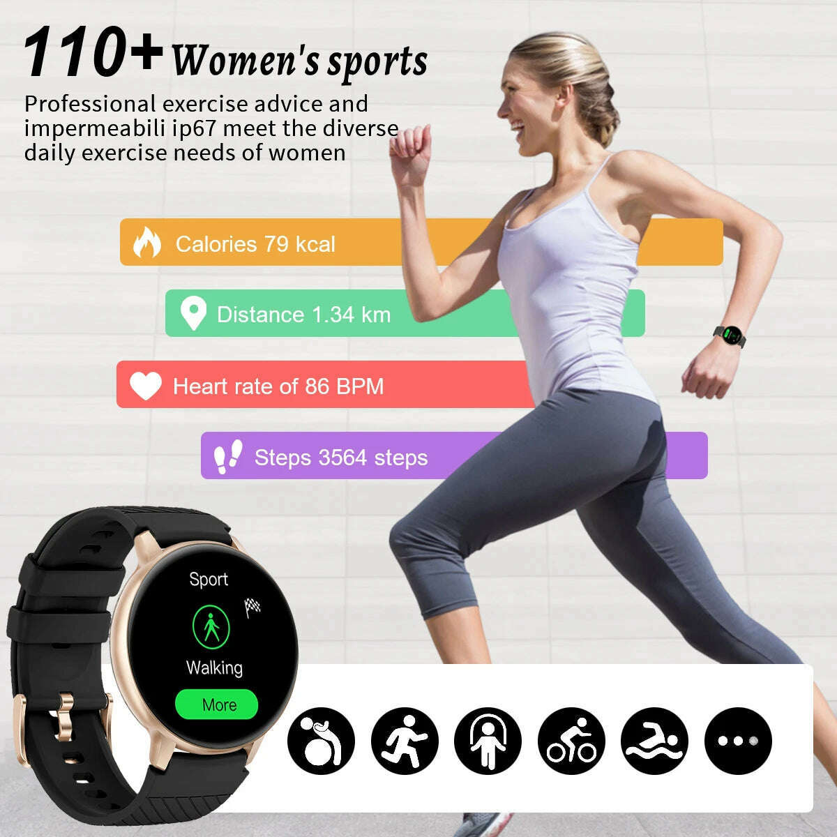 LIGE Bluetooth Call Smart Watch Women Custom Dial Steel Watches Men Sports Fitness Tracker Heart Rate Smartwatch For Android IOS - KIMLUD