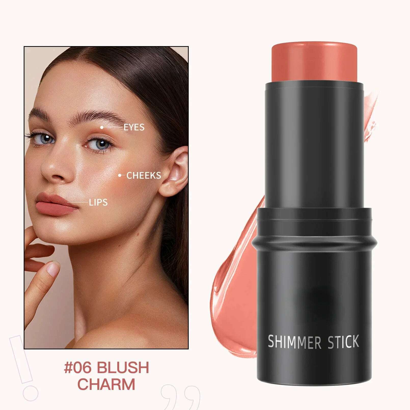 Liquid Contour Stick Natural Matte Finish Highlighters Shadow Waterproof Contouring Wand V-face Shaping Contour Pen Face Makeup - KIMLUD