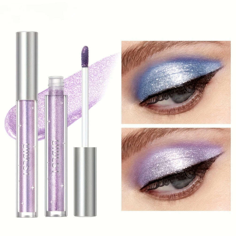 KIMLUD, Liquid Eyeshadow Sticker Cosmetics Shadows Pencil Eyeliner Quick-drying Glitter Shimmer Eyeshadow Pen Outline Eye Makeup, KIMLUD Womens Clothes