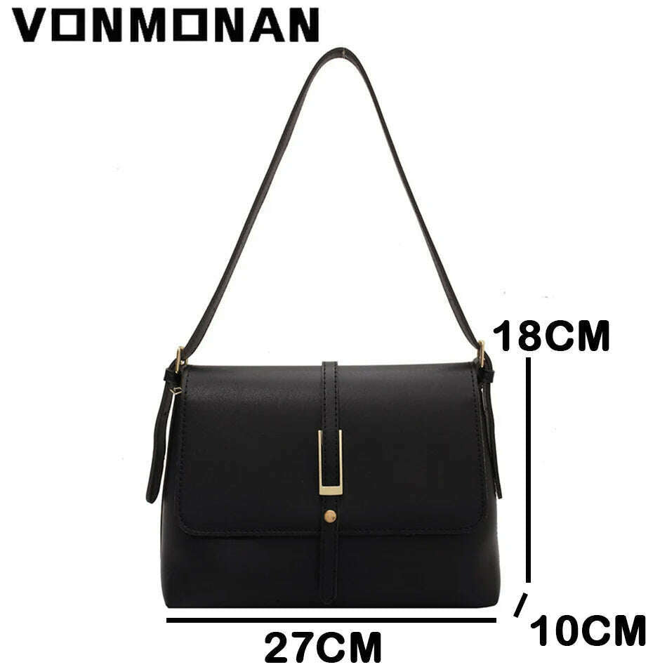 Luxury Designer Handbags Purses Women Fashion Shoulder Bags High Quality Leather Crossbody Messenger Bags for Female Sac A Main - KIMLUD