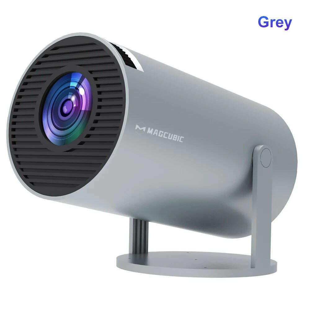 Magcubic Projector Android 11 4K 1280*720P HY300 Dual Wifi 260ANSI 180°flexible BT5.0 Cinema Outdoor Portable Projetor HY300 Pro - KIMLUD