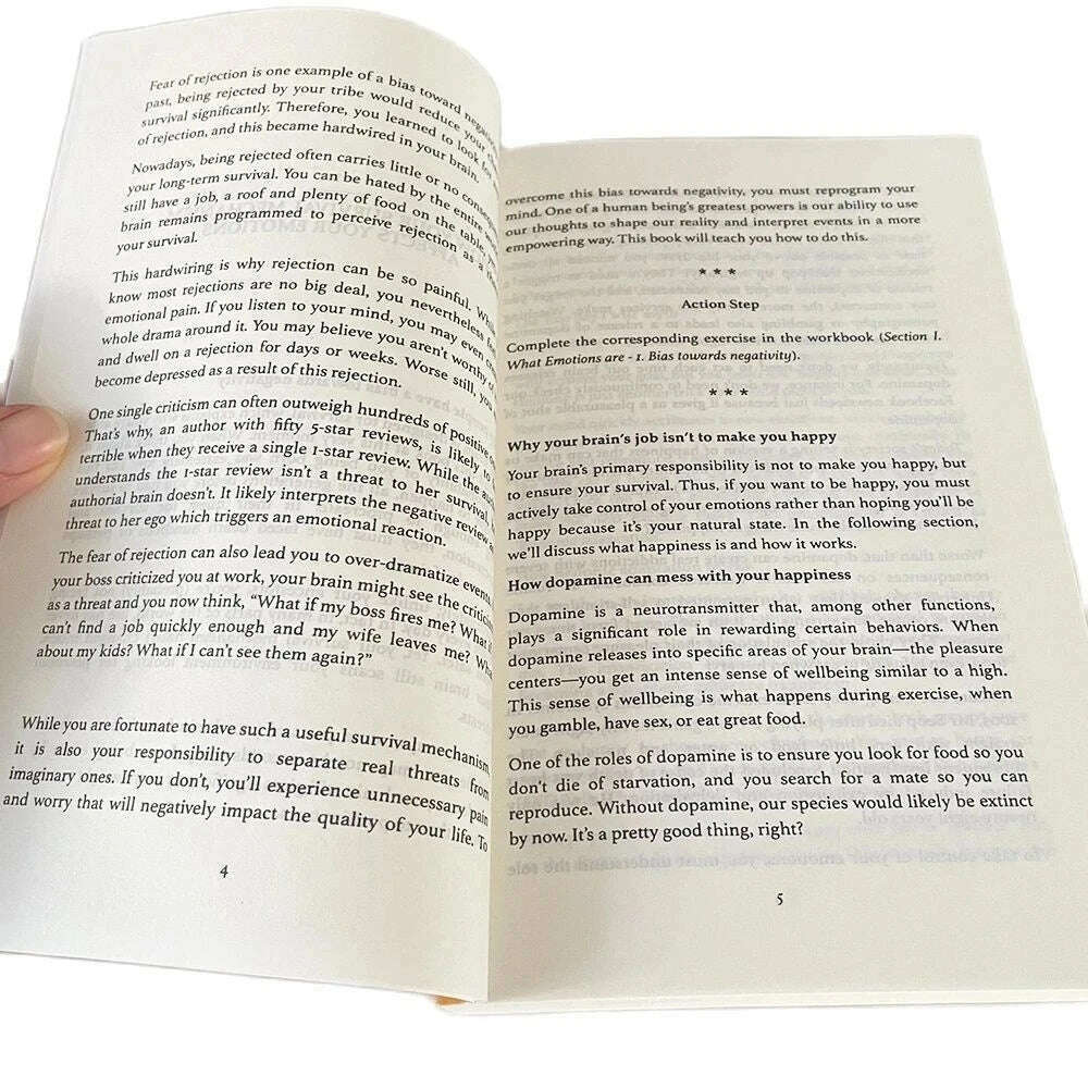 Master Your Emotions English Original Novel By Thibaut Meurisse Overcome Negativity And Better Manage Your Feelings Book - KIMLUD