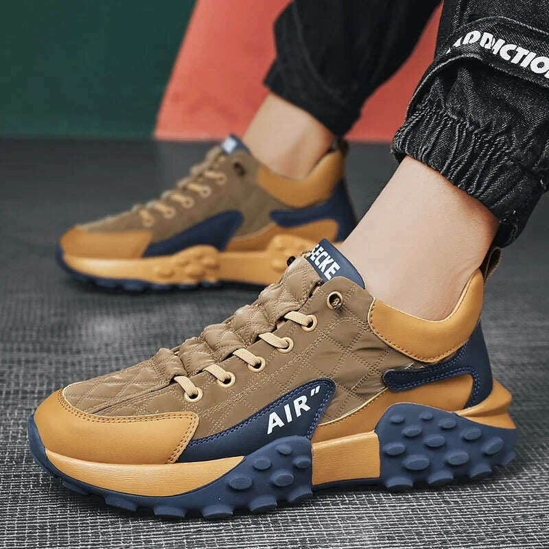 KIMLUD, Men Casual Sneakers Fashion High Quality Non-slip Outdoor Casual Shoes Man 2024 Spring Autumn Comfortable New Sport Casual Shoes, KIMLUD Womens Clothes