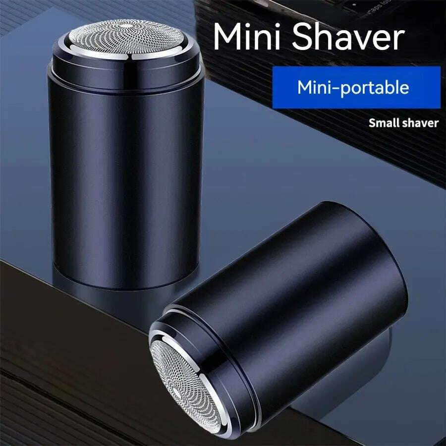 KIMLUD, Mini Electric Shaver Men's Rechargeable Razor Portable Washable Moustache Cutter No Skin Damage USB Rechargeable Razor, KIMLUD Womens Clothes