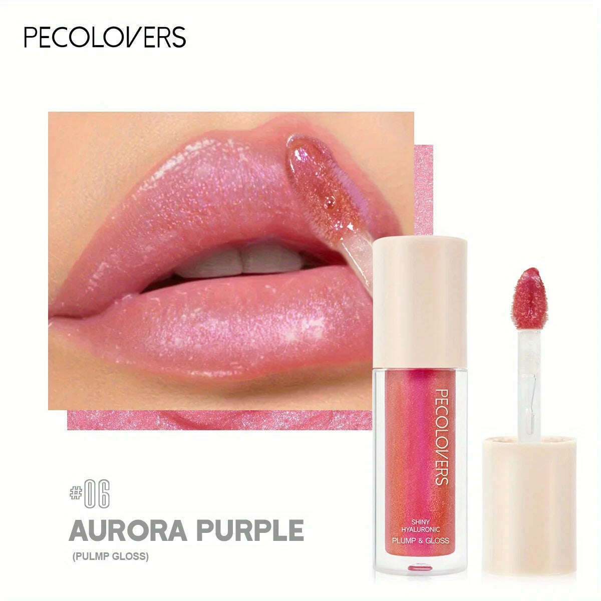 Moisturizing And Lip Lacquer Sparkling Lip Gel Lip Gloss Shiny And Glittery Glass Lips Daily Makeup Water Glossy Lip Color - KIMLUD