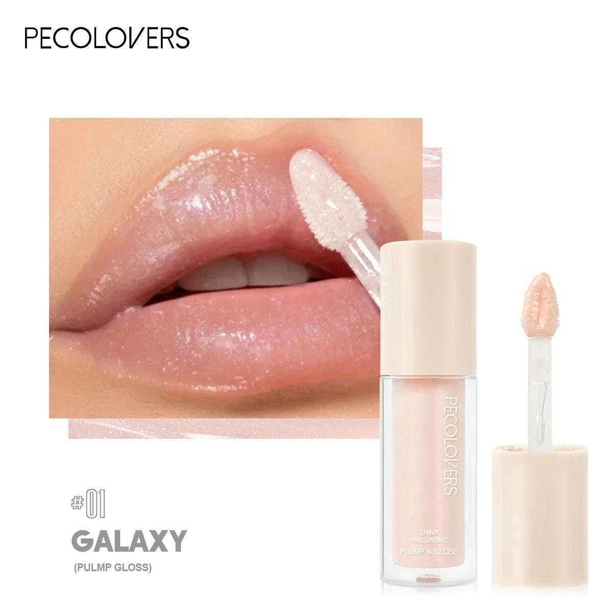 Moisturizing And Lip Lacquer Sparkling Lip Gel Lip Gloss Shiny And Glittery Glass Lips Daily Makeup Water Glossy Lip Color - KIMLUD