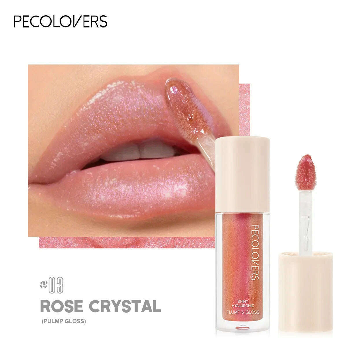 Moisturizing And Lip Lacquer Sparkling Lip Gel Lip Gloss Shiny And Glittery Glass Lips Daily Makeup Water Glossy Lip Color - KIMLUD