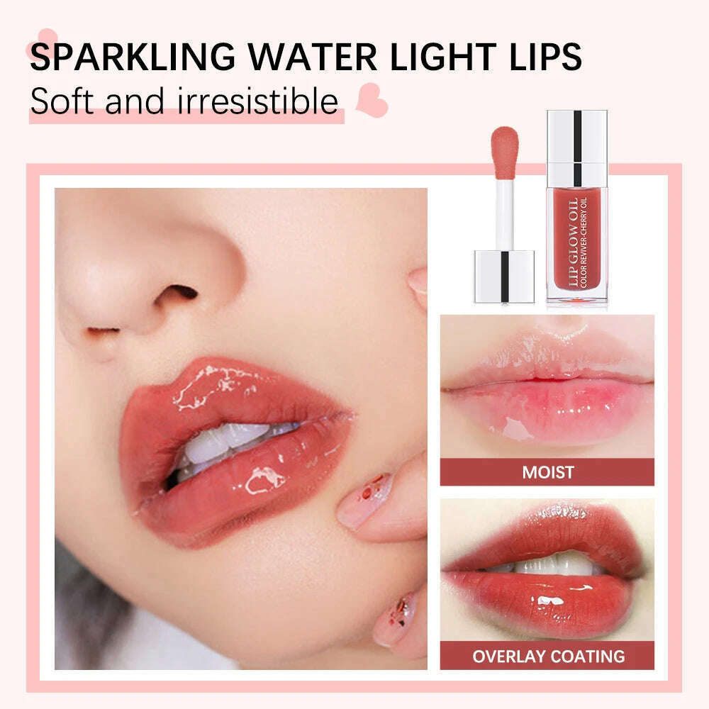 KIMLUD, Moisturizing Lip Balm Original Lip Oil Gloss Care of the Lips Benetitnt for Lips Plumping Exfoliating Pink Plumping Gloss Oil, KIMLUD Womens Clothes