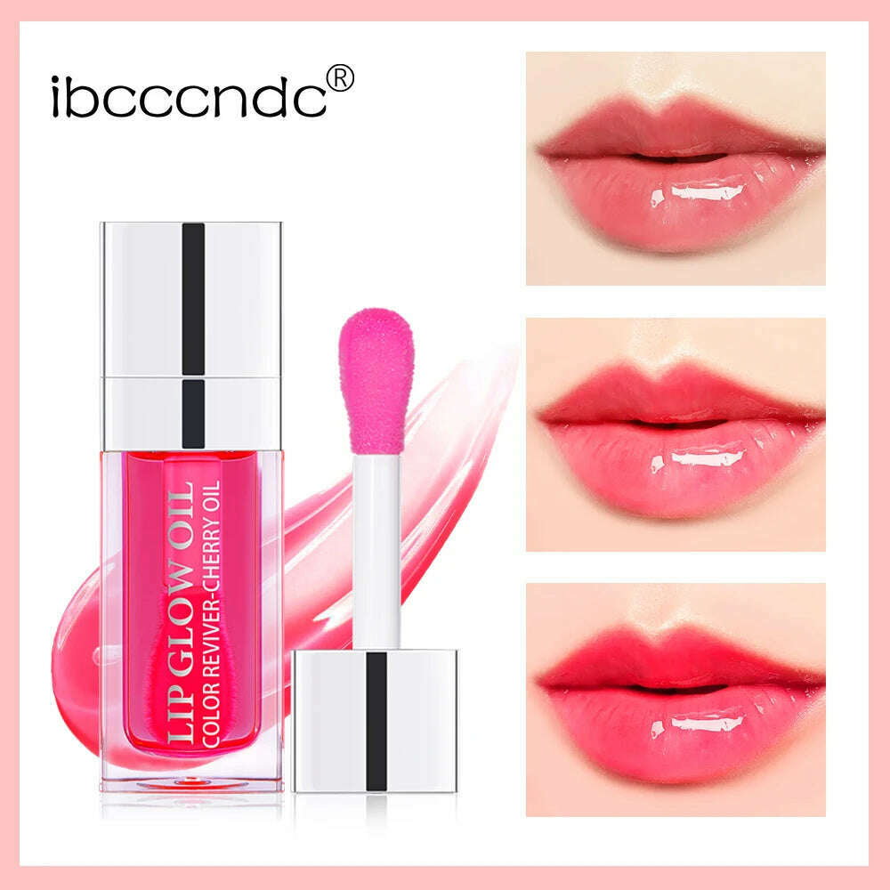 KIMLUD, Moisturizing Lip Balm Original Lip Oil Gloss Care of the Lips Benetitnt for Lips Plumping Exfoliating Pink Plumping Gloss Oil, KIMLUD Womens Clothes